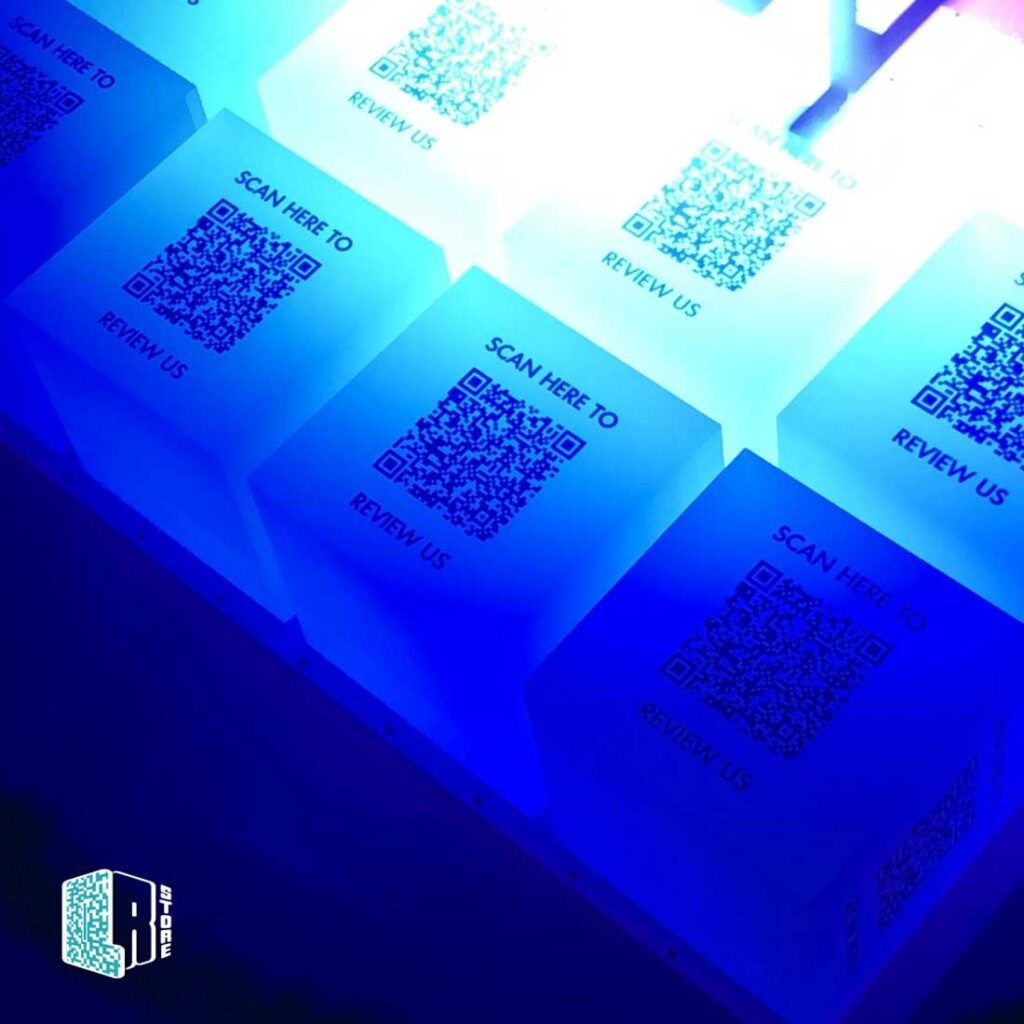 Printing acrylic cubes