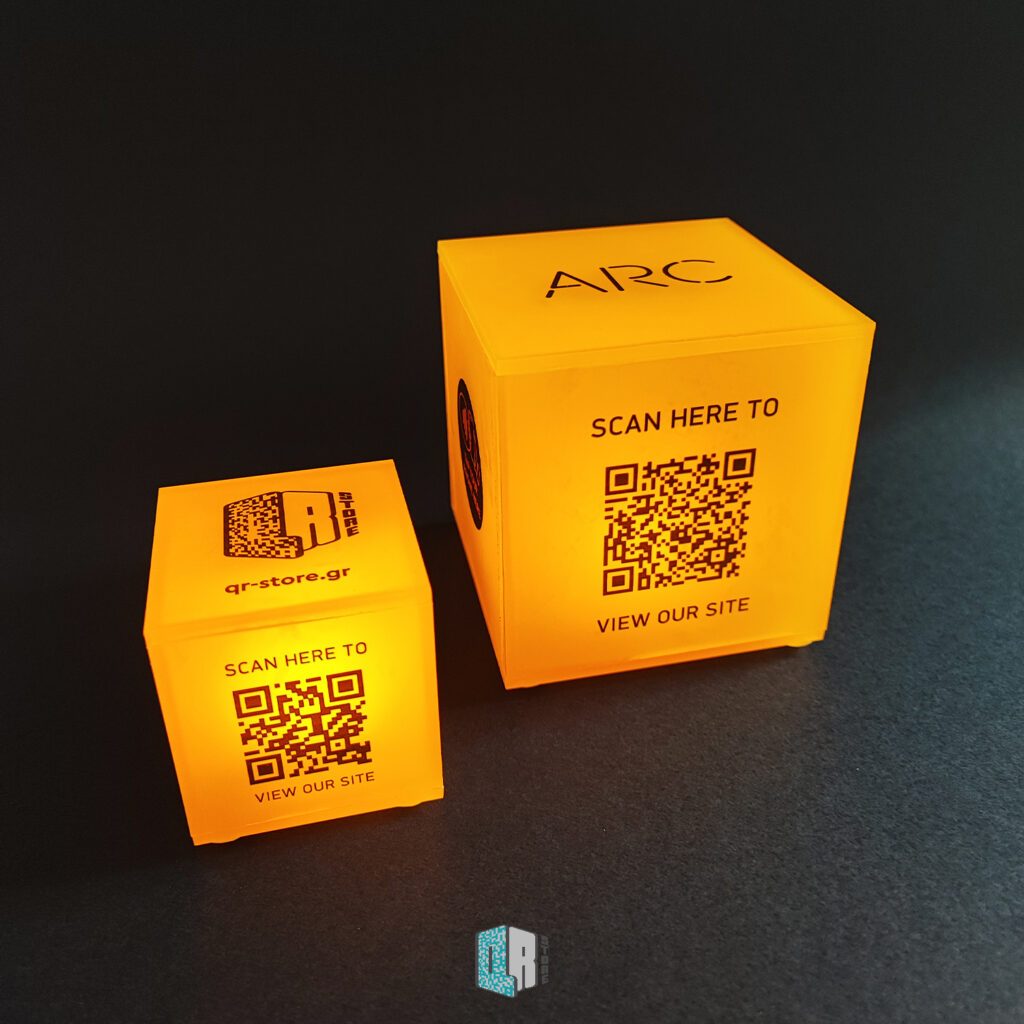 QR-store - Light box