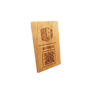 Wooden NFC card---QR-6.6