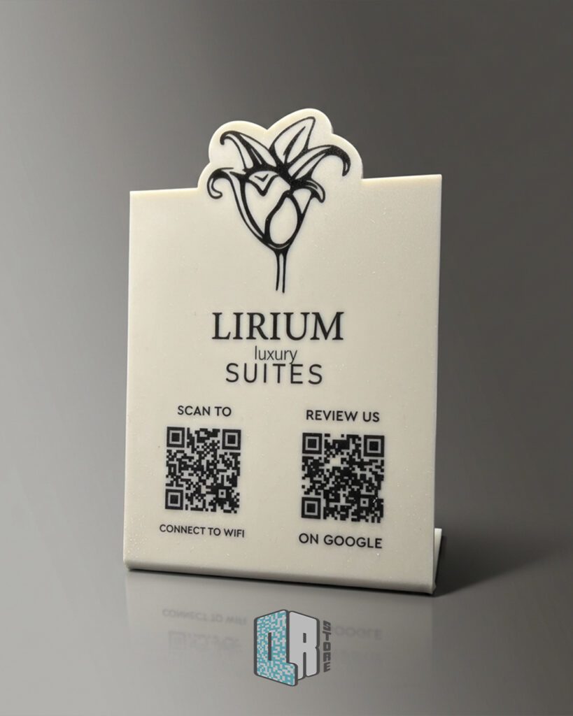 QR-store - Acrylic table stand